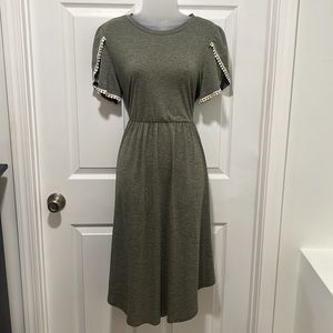 Olive Pocket Dress